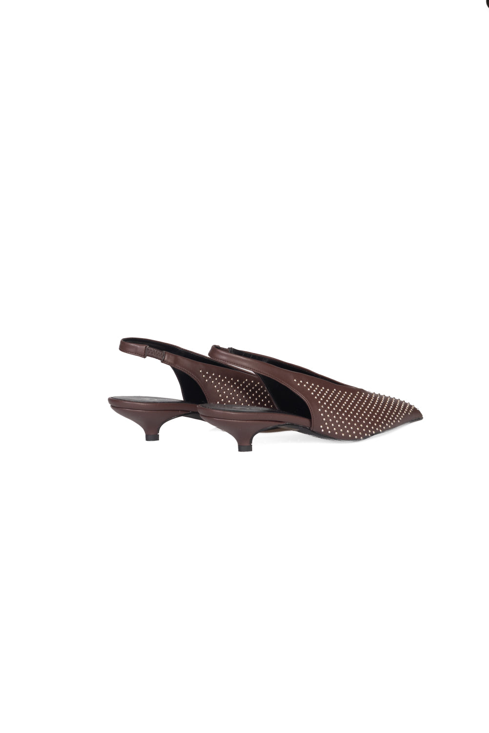 Divine Follie - Slingback borchiate Art. 7375/63