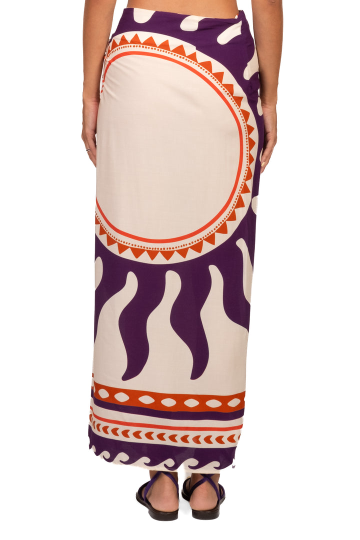 Vicolo - Completo top fascia e gonna pareo fantasia Art. TAB3376