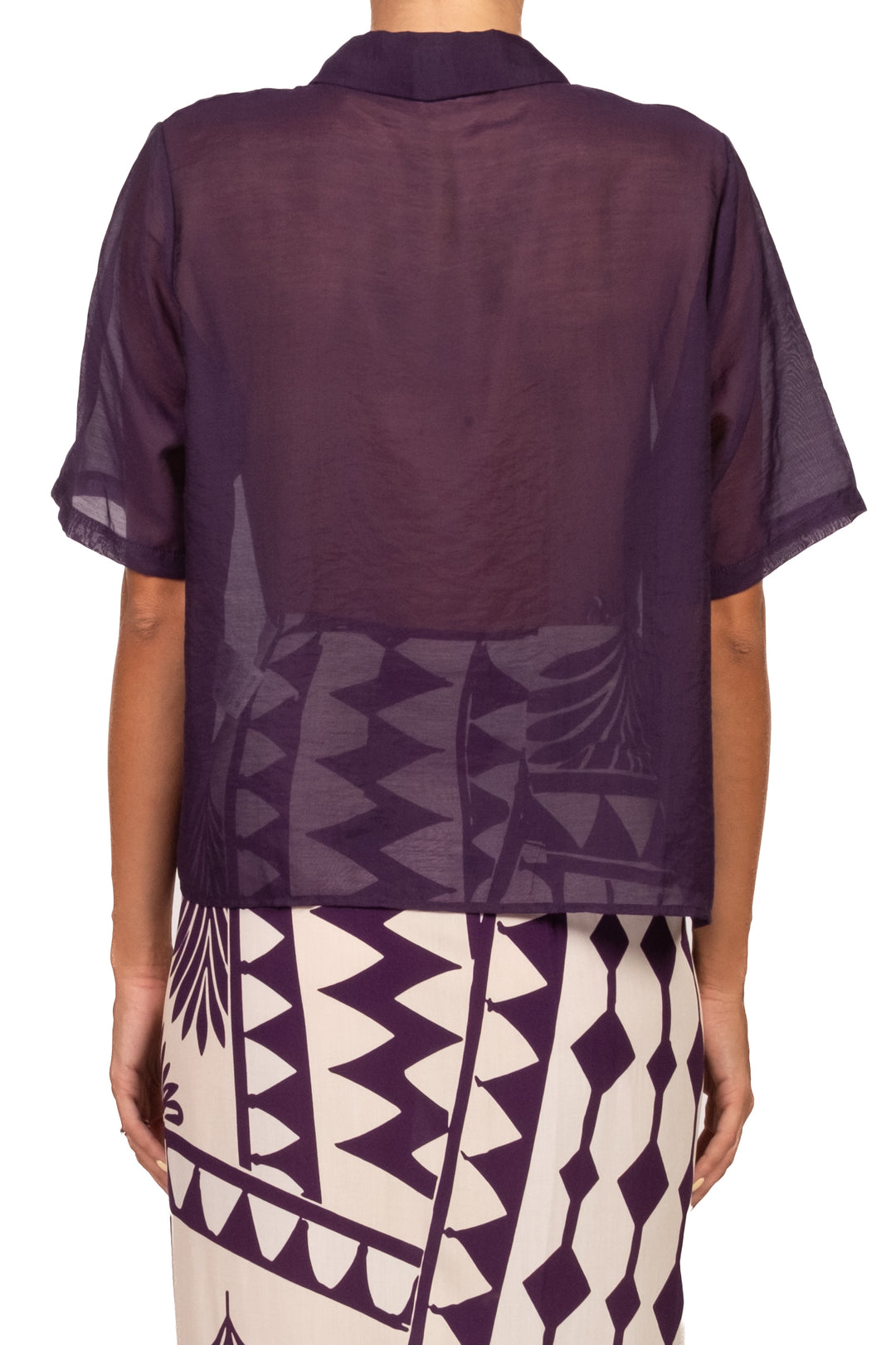 Vicolo - Completo camicia e gonna pareo lunga fantasia Art. TAB3385