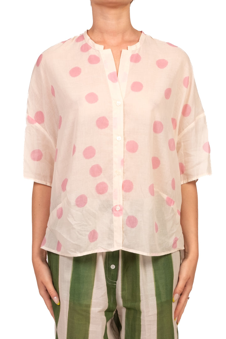Vicolo - Completo camicia pois e pantalone rigato Art. TAB3346