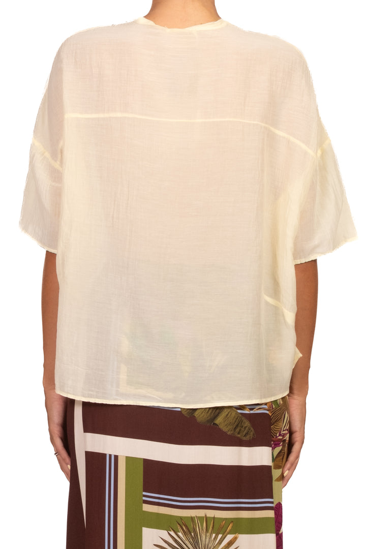 Vicolo - Camicia in mussola mezza manica Art. TAB0670