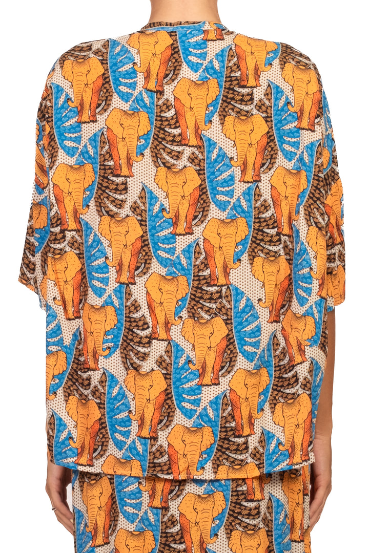 Vicolo - Camicia fantasia elefanti Art. TAB3377