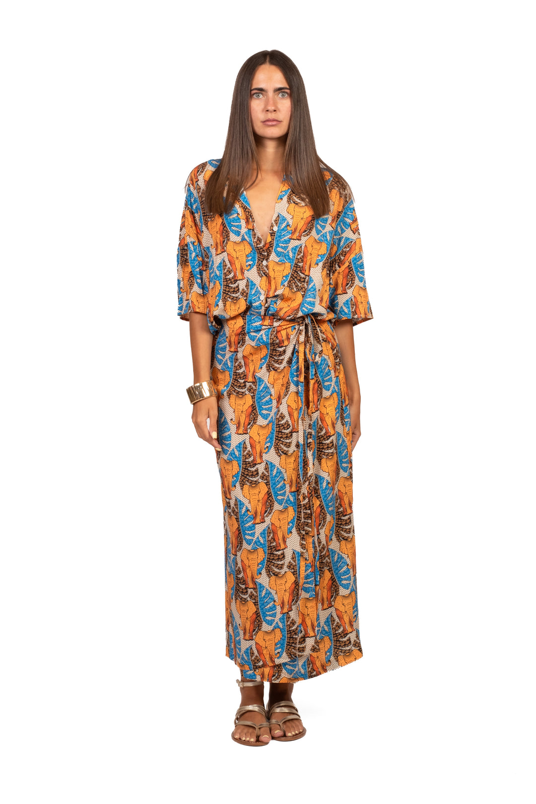 Vicolo - Camicia fantasia elefanti Art. TAB3377