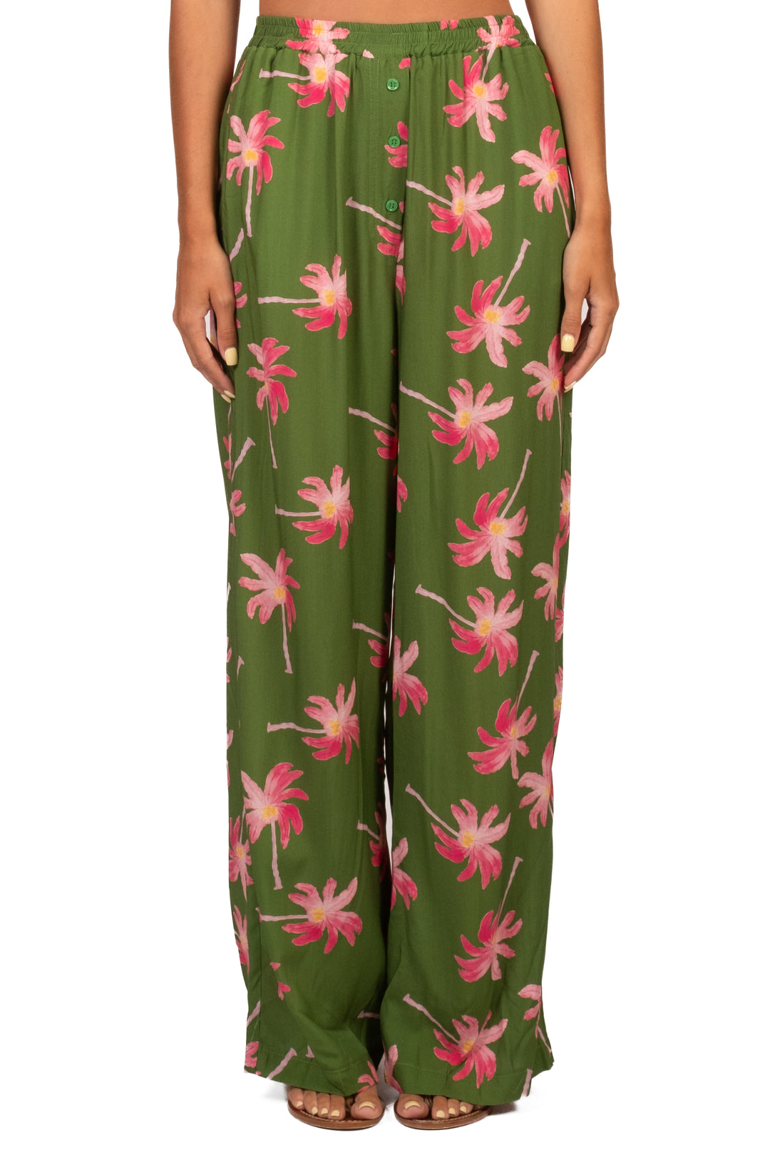 Vicolo - Pantalone fantasia floreale Art. TAB3400