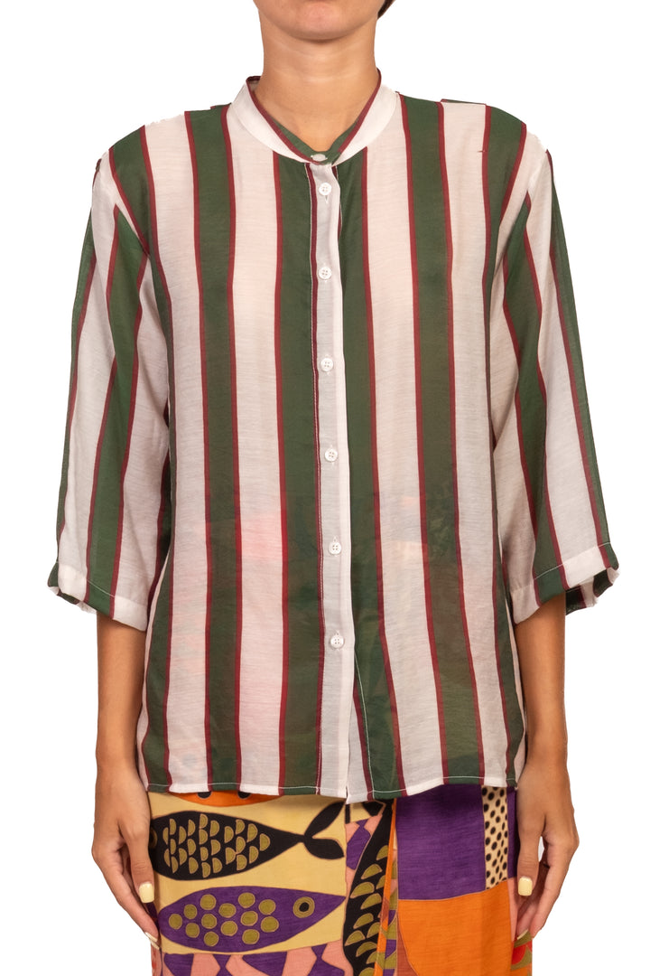 Dixie - Camicia mussola rigata Art. CFRN1JZ