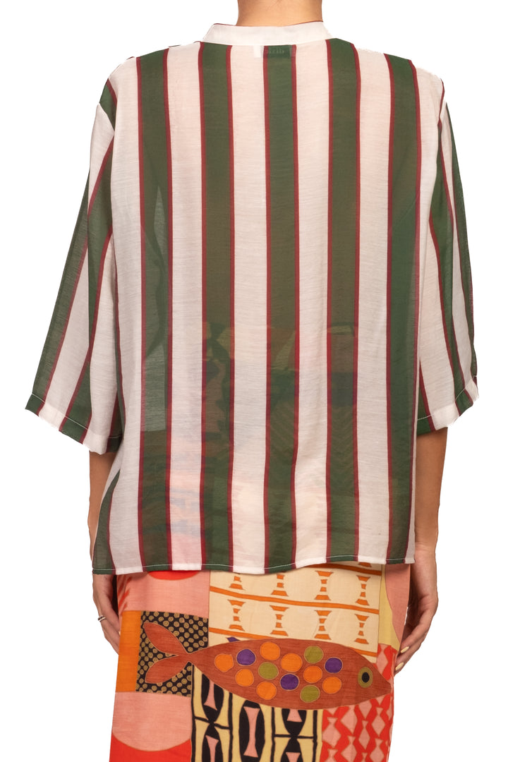 Dixie - Camicia mussola rigata Art. CFRN1JZ