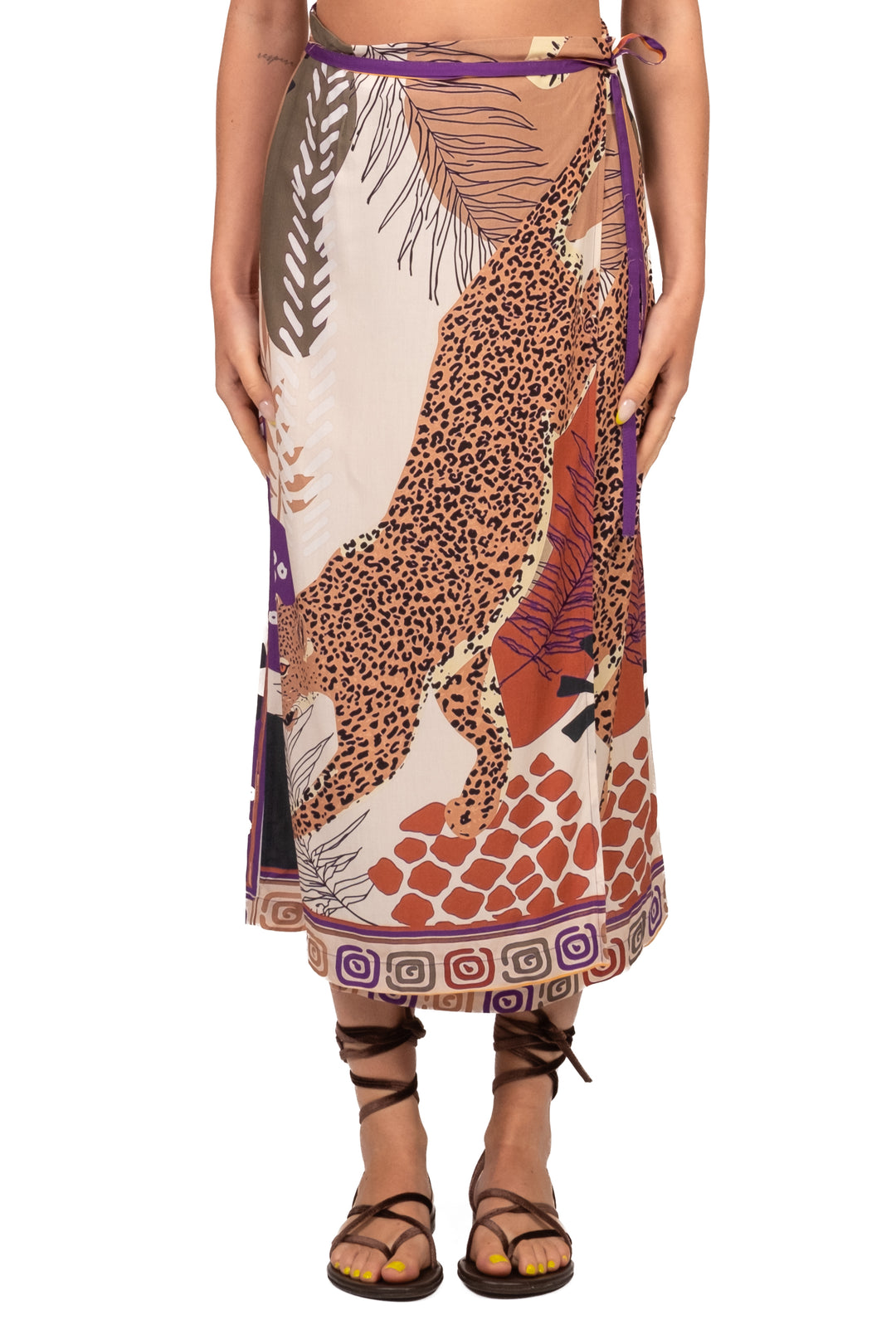 Vicolo - Gonna pareo fantasia tigre Art. TAB3390