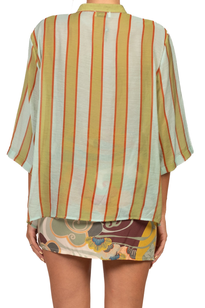 Dixie - Camicia mussola rigata Art. CFRN1JZ