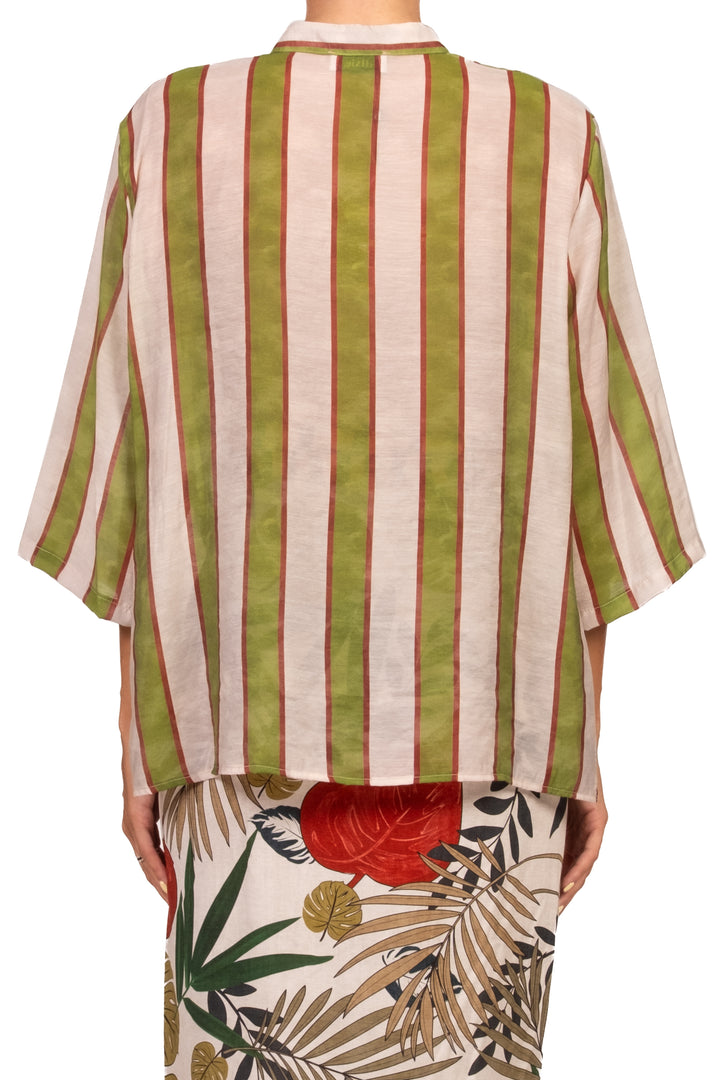 Dixie - Camicia mussola rigata Art. CFRN1JZ