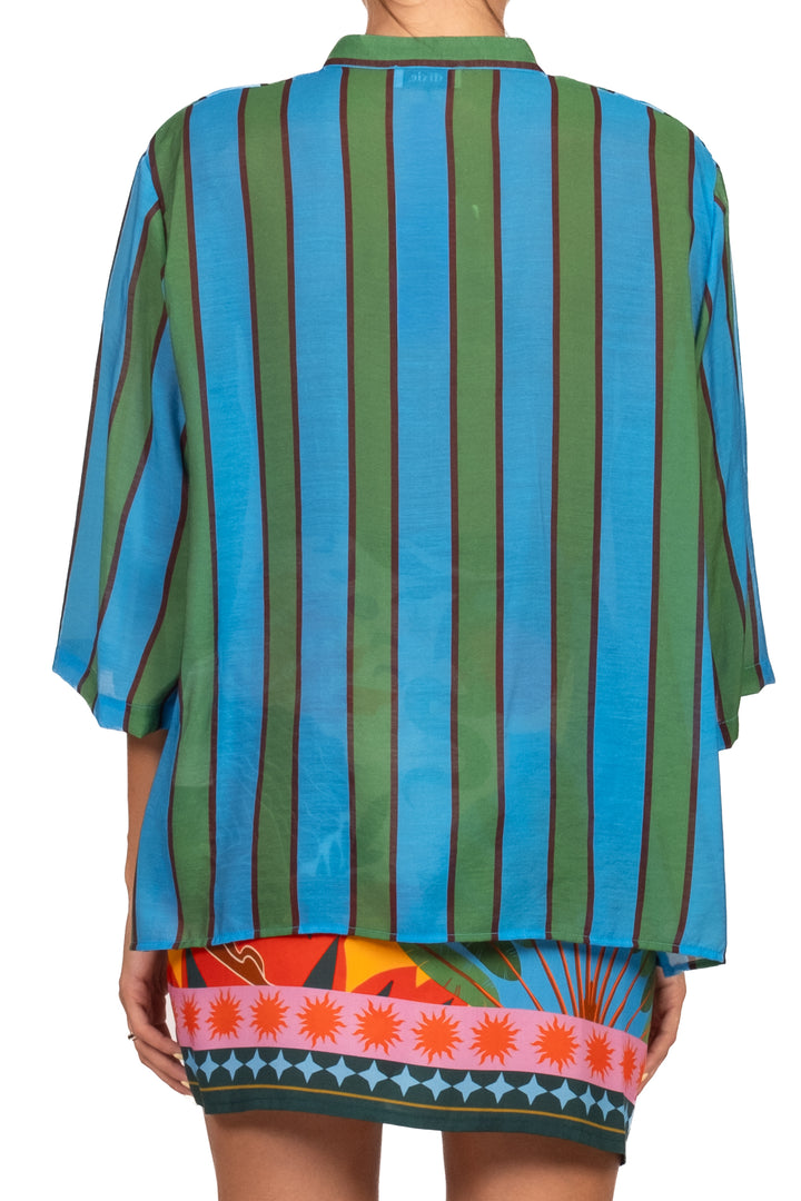 Dixie - Camicia mussola rigata Art. CFRN1JZ