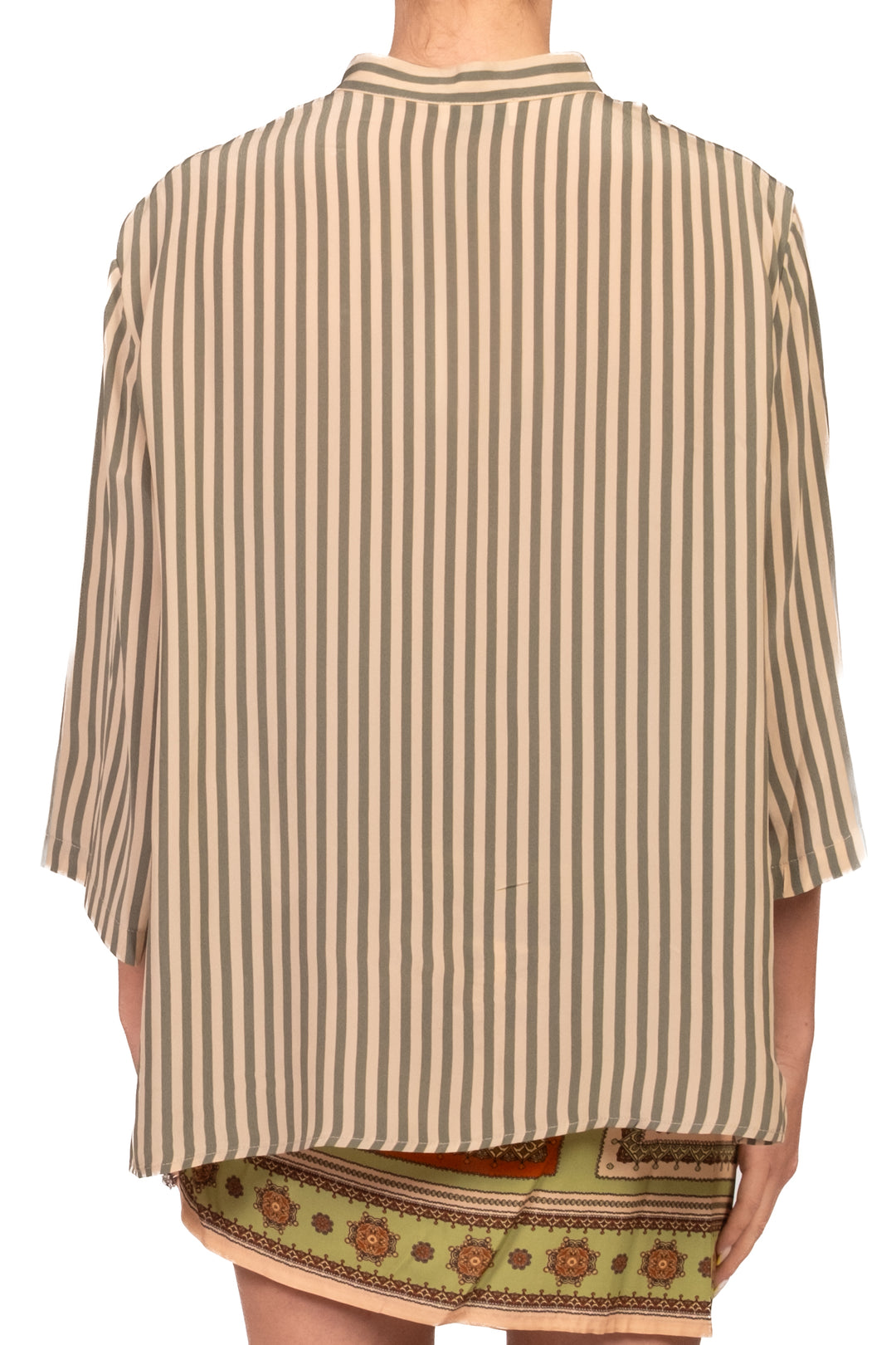 Dixie - Camicia rigata manica 3/4 Art. CFRN1IG