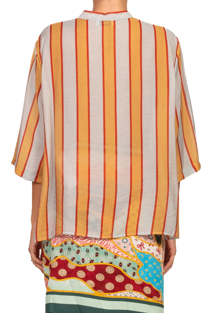 Dixie - Camicia mussola rigata Art. CFRN1JZ