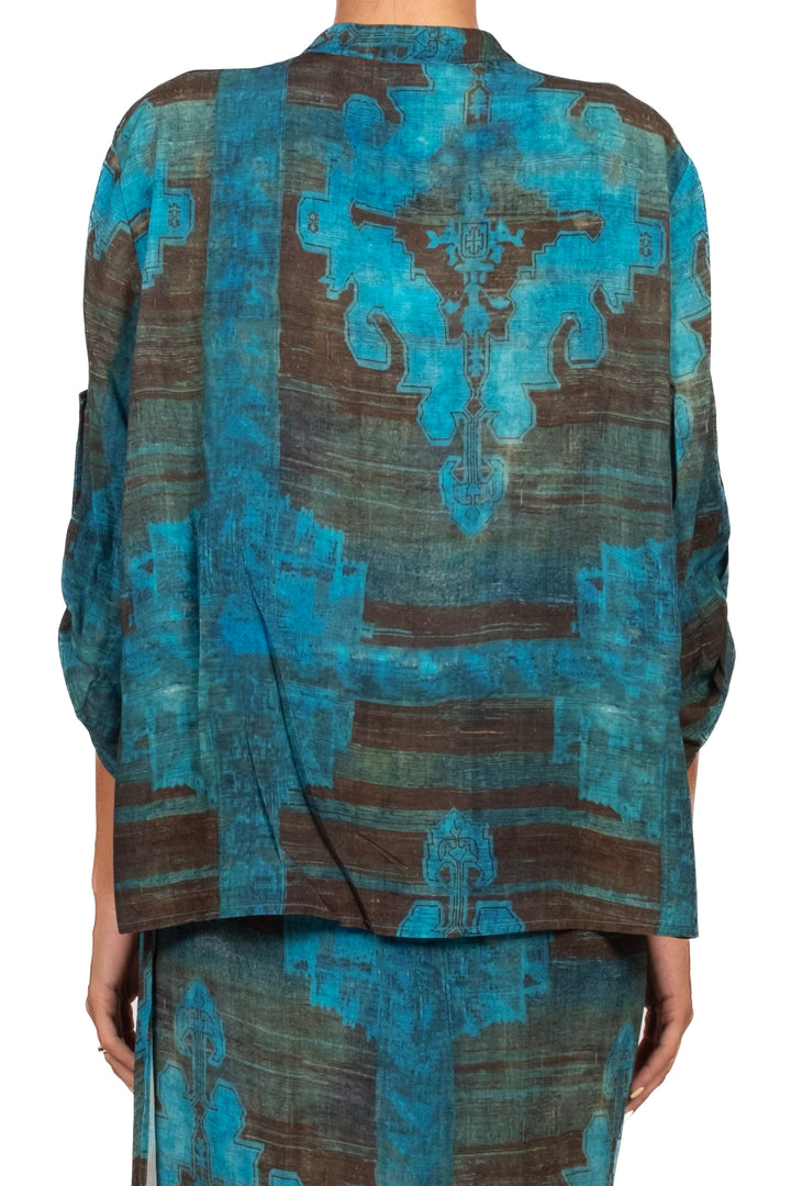 Vicolo - Camicia in mussola fantasia Art. TAB3372