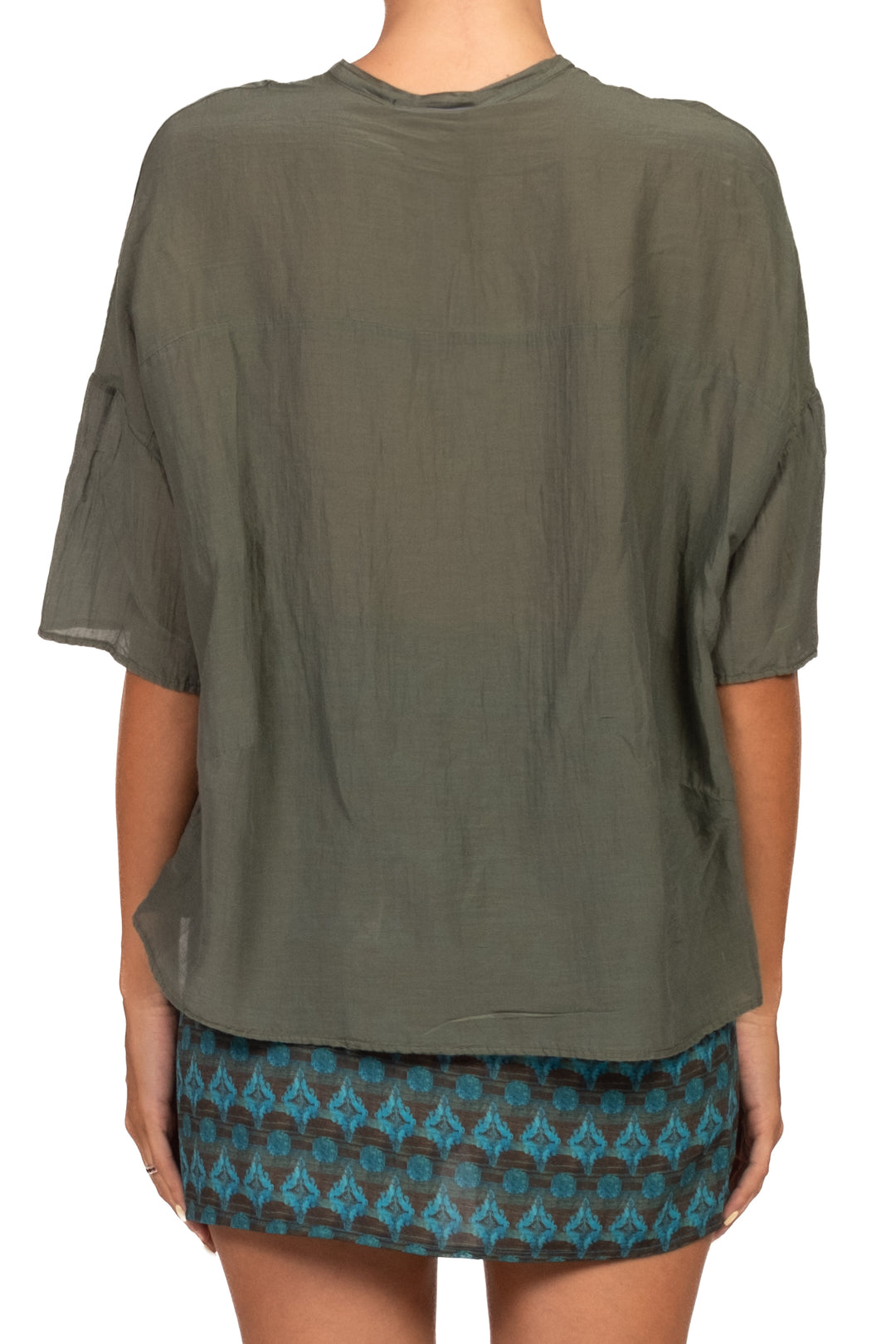 Vicolo - Camicia in mussola mezza manica Art. TAB0670