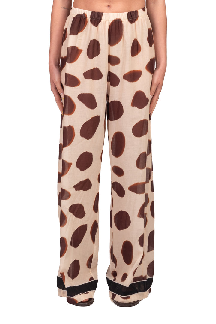 Tensione In - Pantalone mussola fantasia Art. PE260510