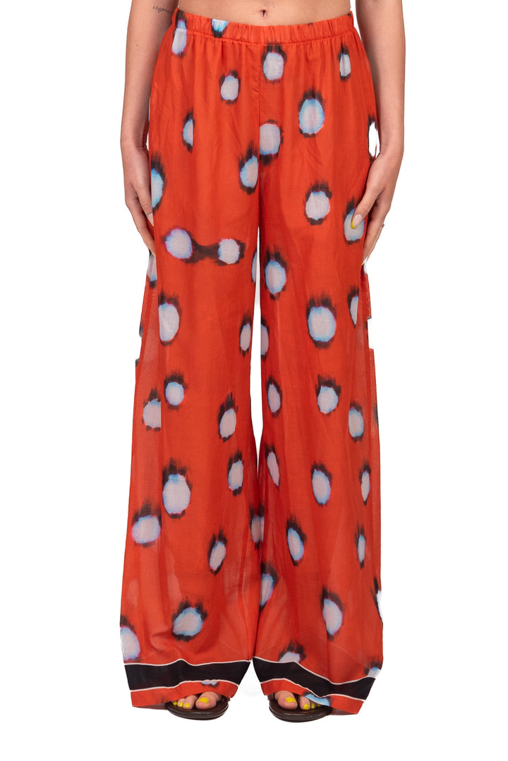 Tensione In - Pantalone mussola fantasia Art. PE260510