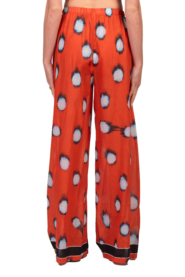 Tensione In - Pantalone mussola fantasia Art. PE260510