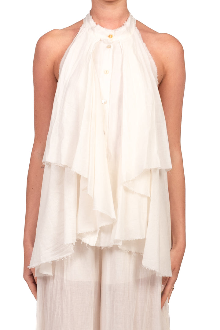 Tensione In - Camicia fazzoletto smanicata Art. 23664VMC