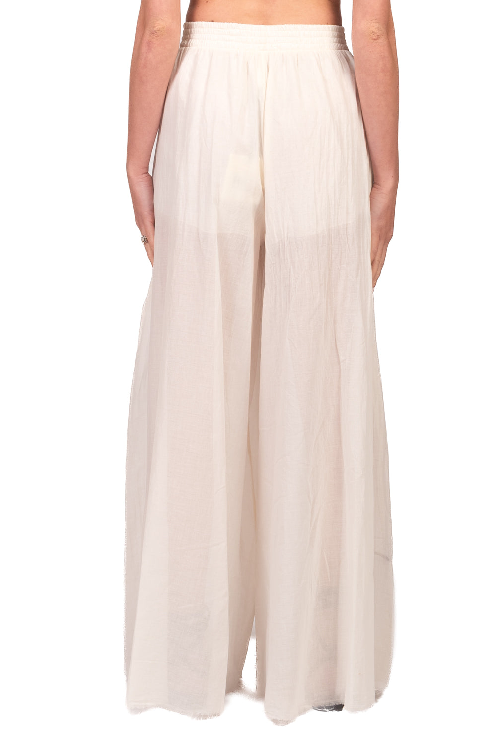 Tensione In - Pantalone palazzo sfrangiato Art. 55162VMC