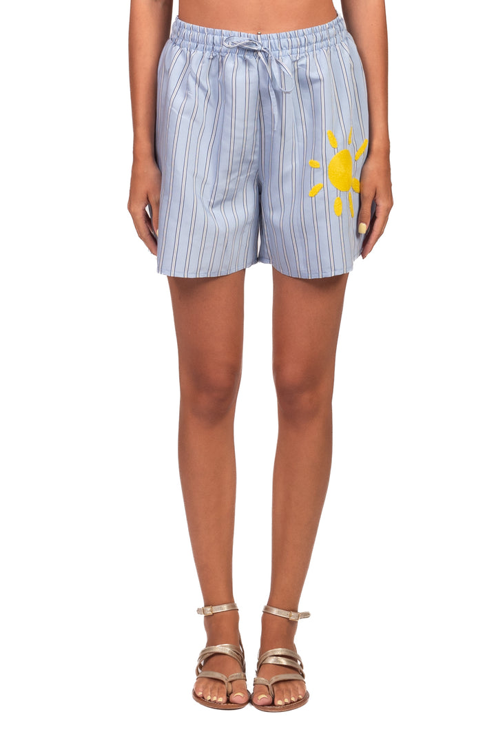Vicolo - Shorts bacchettato con ricamo Art. TAB3384