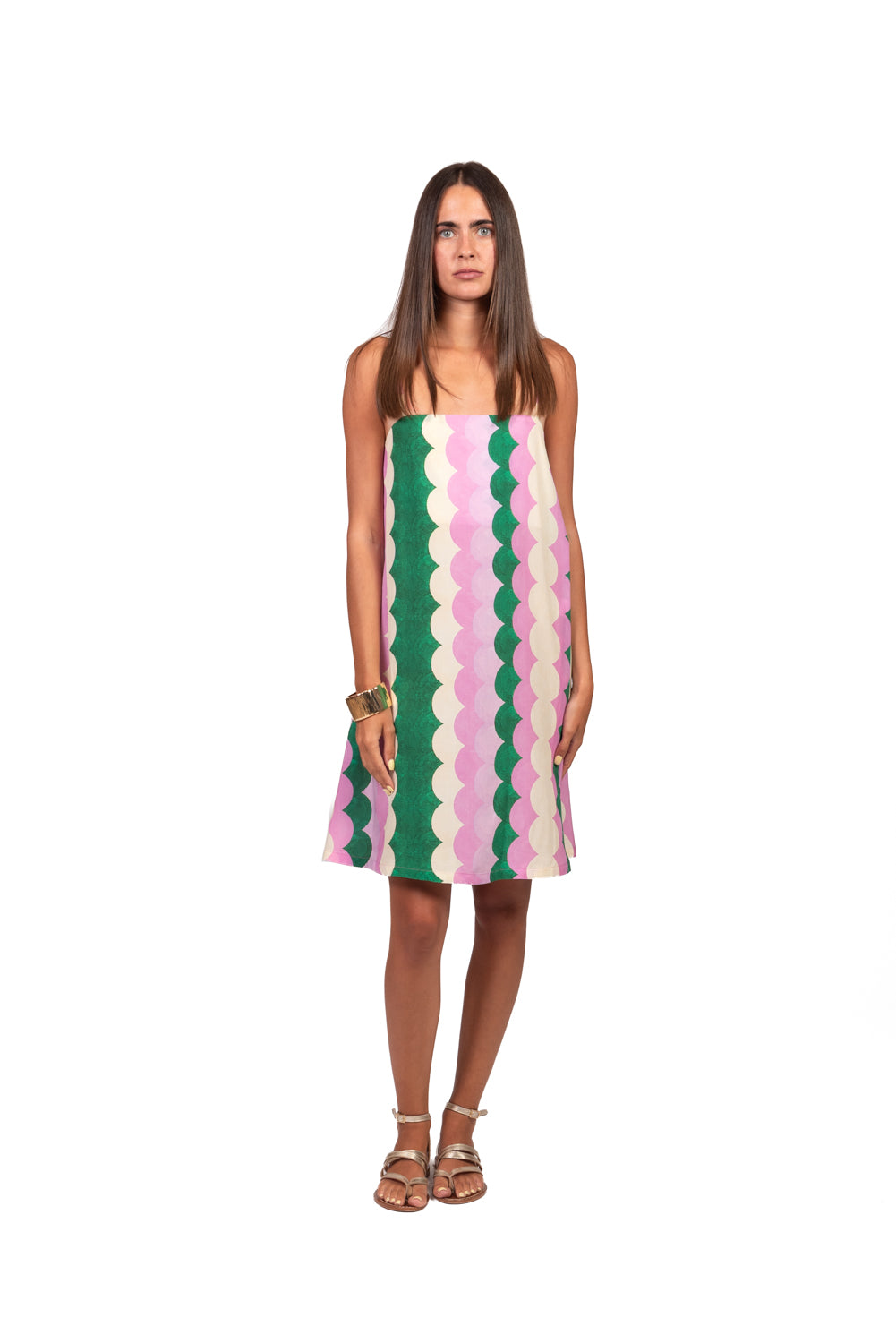Tensione In - Abito mini fantasia con bretellina Art. PE260496