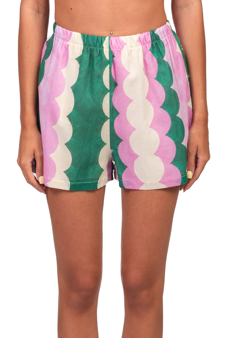 Tensione In - Short mussola fantasia Art. PE260497