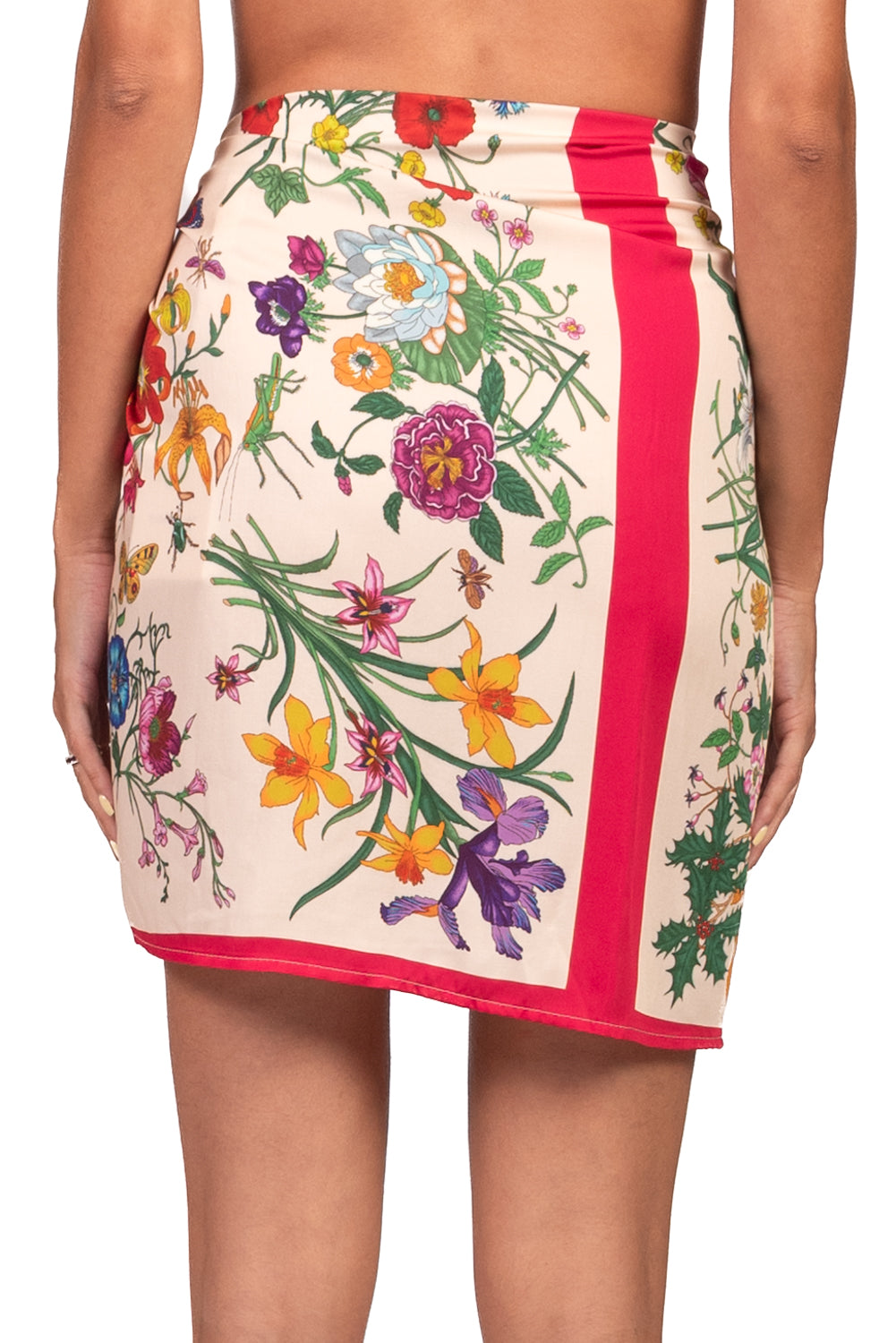 Tensione In - Gonna pareo midi stampa floreale Art. 39848