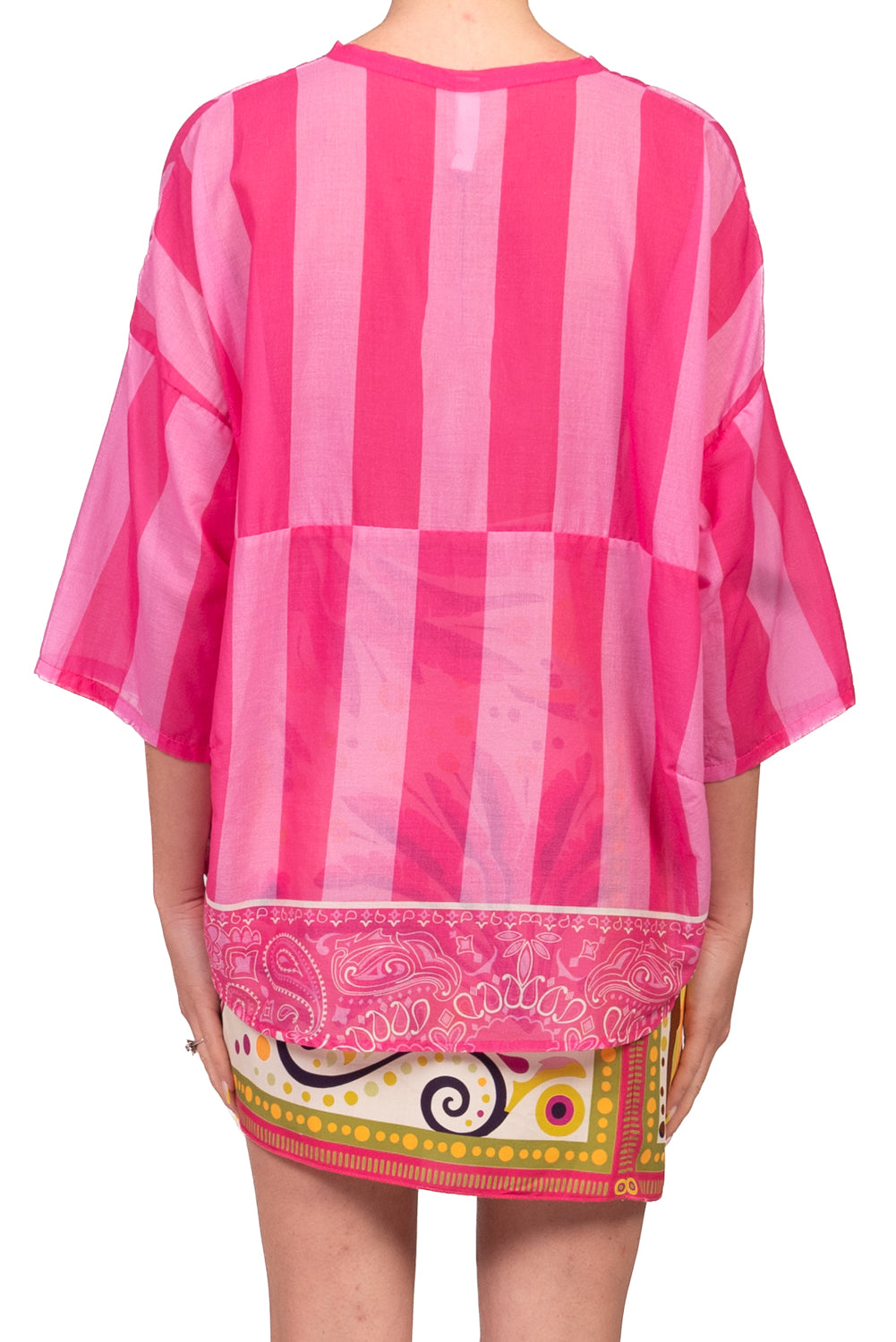 Tensione In - Camicia rigata profilo bandana Art. PE260509
