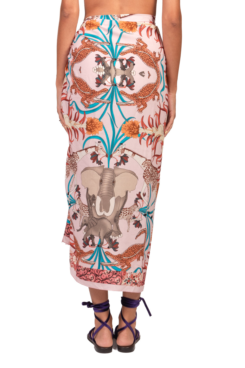 Tensione In - Gonna pareo lunga fantasia jungle Art. PE260447
