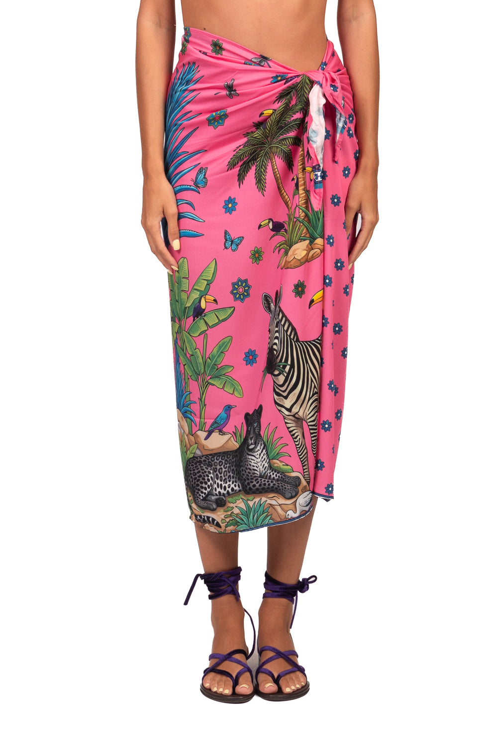 Tensione In - Gonna pareo lunga fantasia Art. 40015
