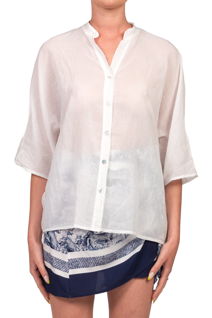 Tensione In - Camicia mussola mezza manica  Art. G492C35R-PE26