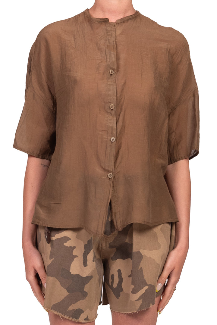 Vicolo - Camicia in mussola mezza manica Art. TAB0670