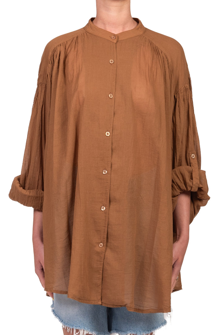 Vicolo - Camicia in mussola lunga Art. TAB3354