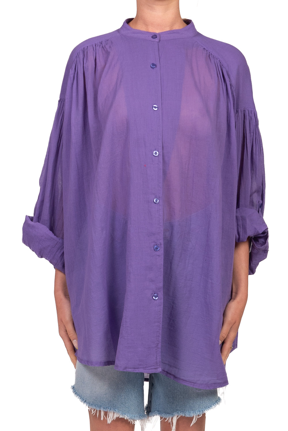 Vicolo - Camicia in mussola lunga Art. TAB3354