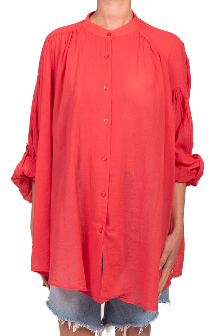 Vicolo - Camicia in mussola lunga Art. TAB3354