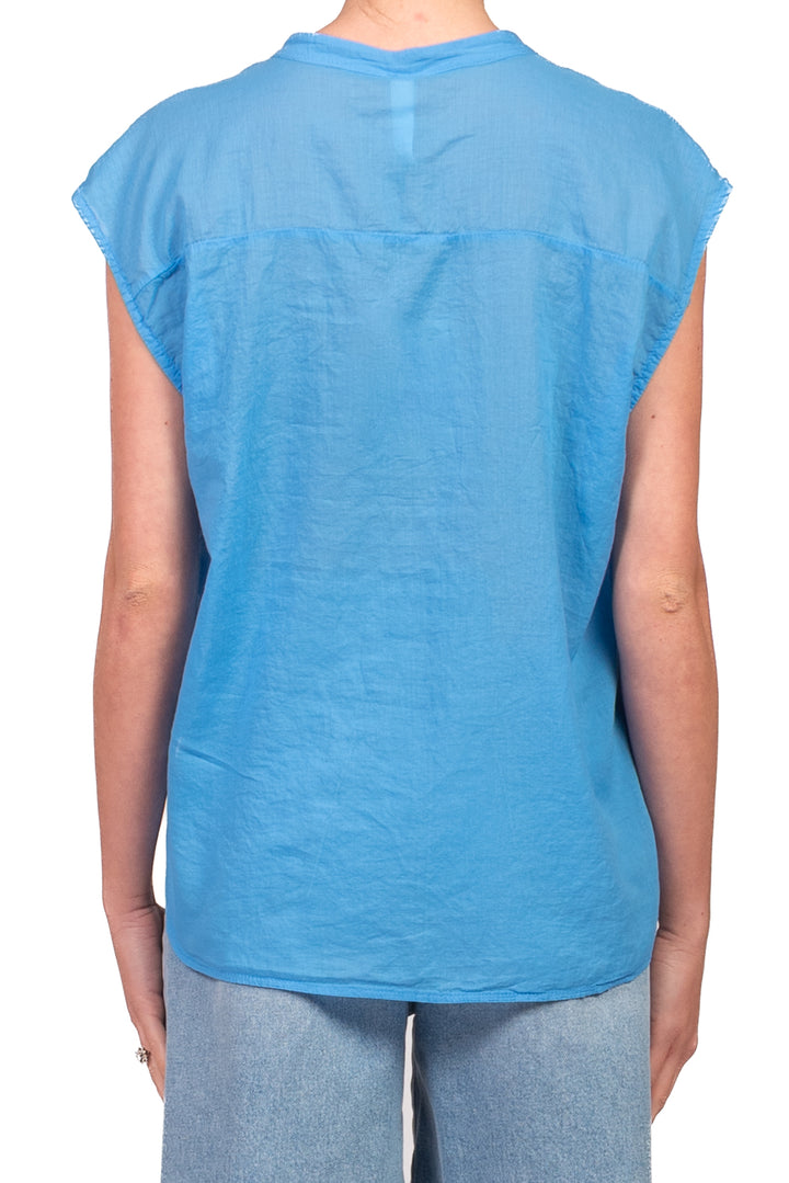 Tensione In - Camicia in mussola smanicata Art. S26CL38
