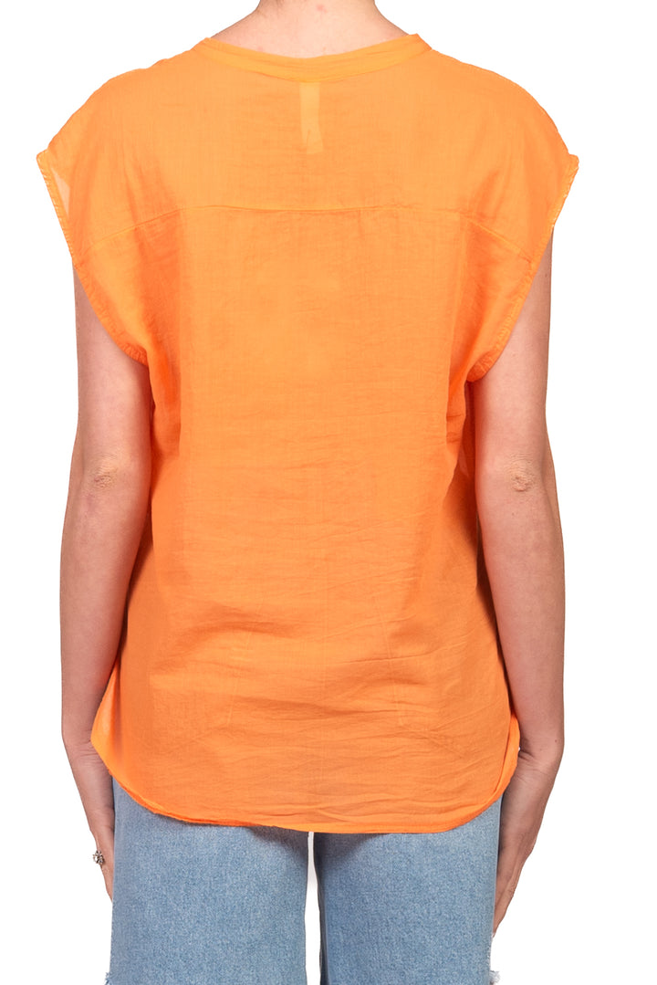 Tensione In - Camicia in mussola smanicata Art. S26CL38