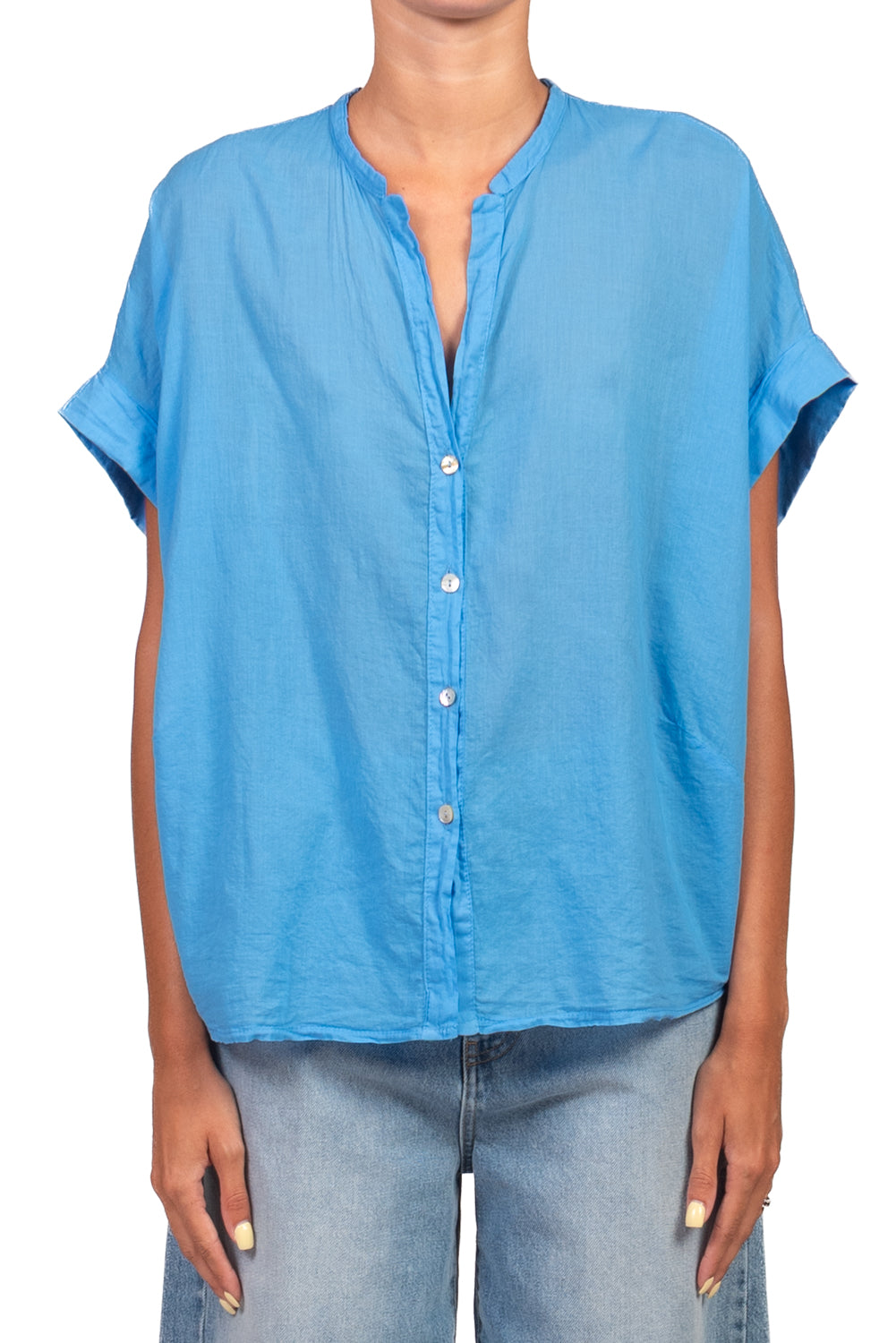 Tensione In - Camicia in mussola mezza manica Art. S26CL37