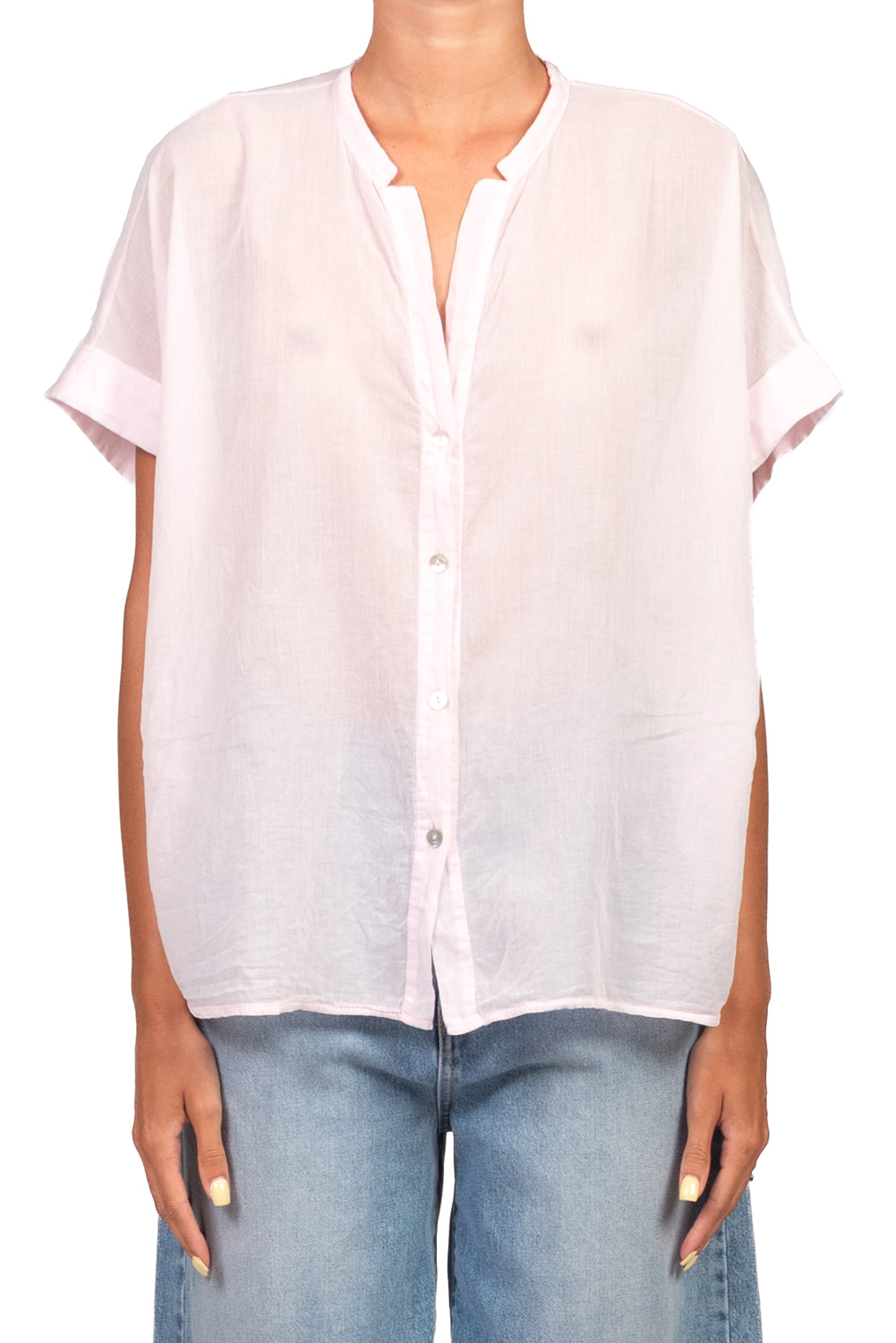 Tensione In - Camicia in mussola mezza manica Art. S26CL37