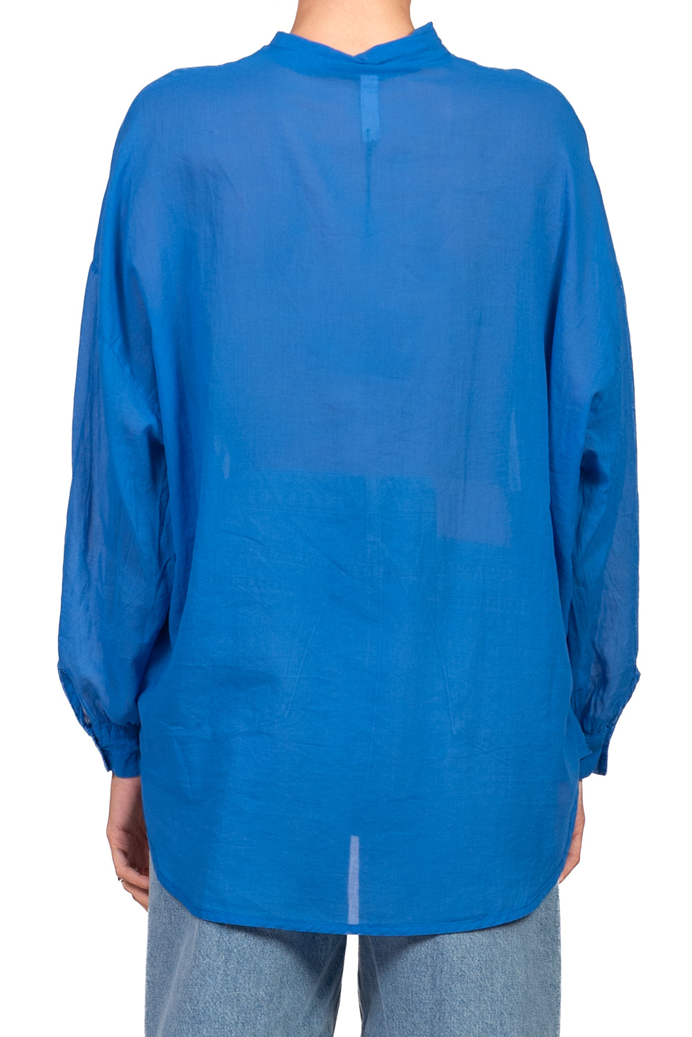 Tensione In - Camicia over in mussola con taschino Art. F8021C35R-PE26