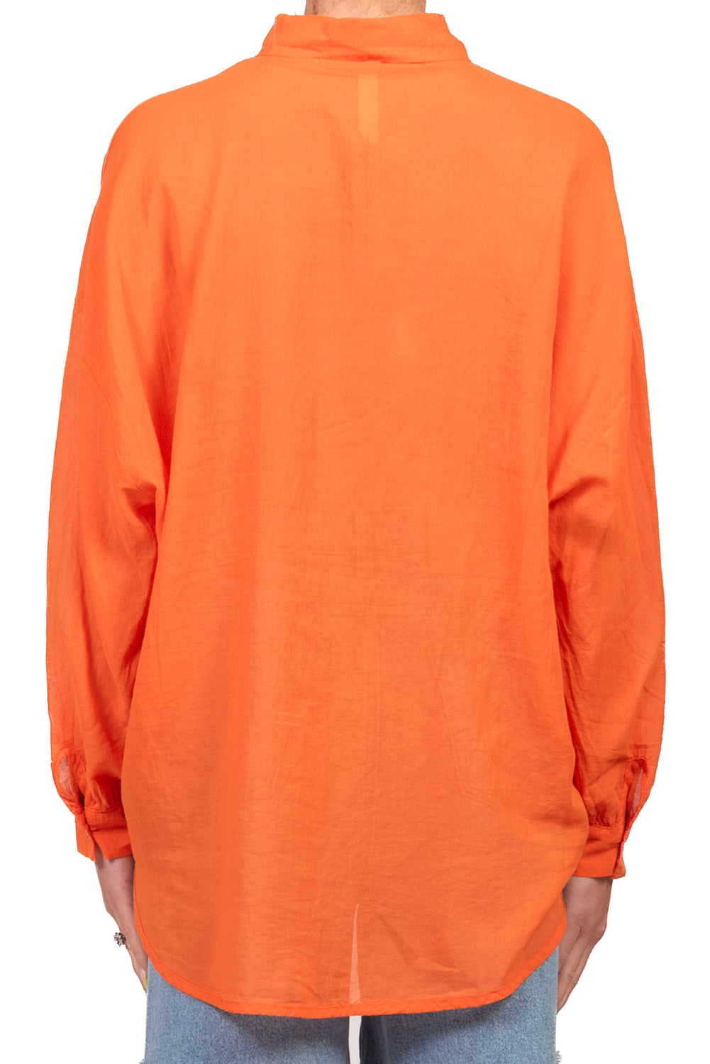 Tensione In - Camicia over in mussola con taschino Art. F8021C35R-PE26