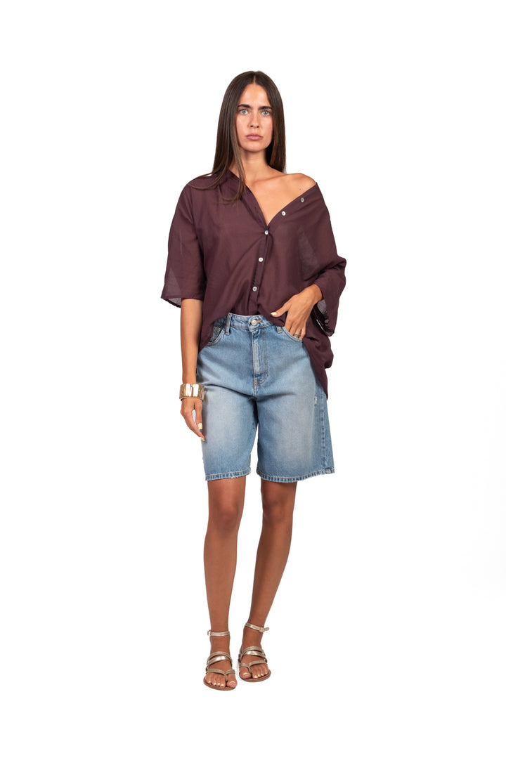 Tensione In - Camicia mussola mezza manica  Art. G492C35R-PE26