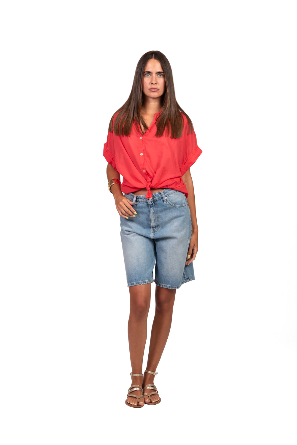 Tensione In - Camicia in mussola mezza manica Art. S26CL37