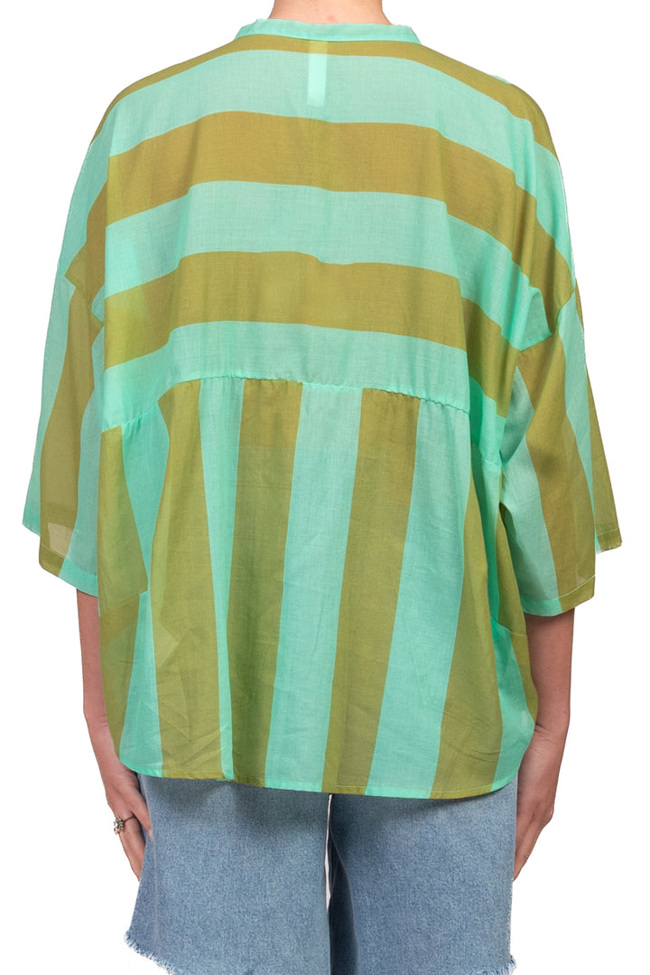 Tensione In - Camicia mussola rigata Art. PE260480