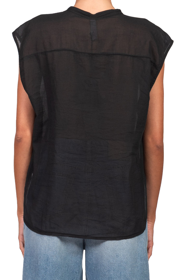 Tensione In - Camicia in mussola smanicata Art. S26CL38