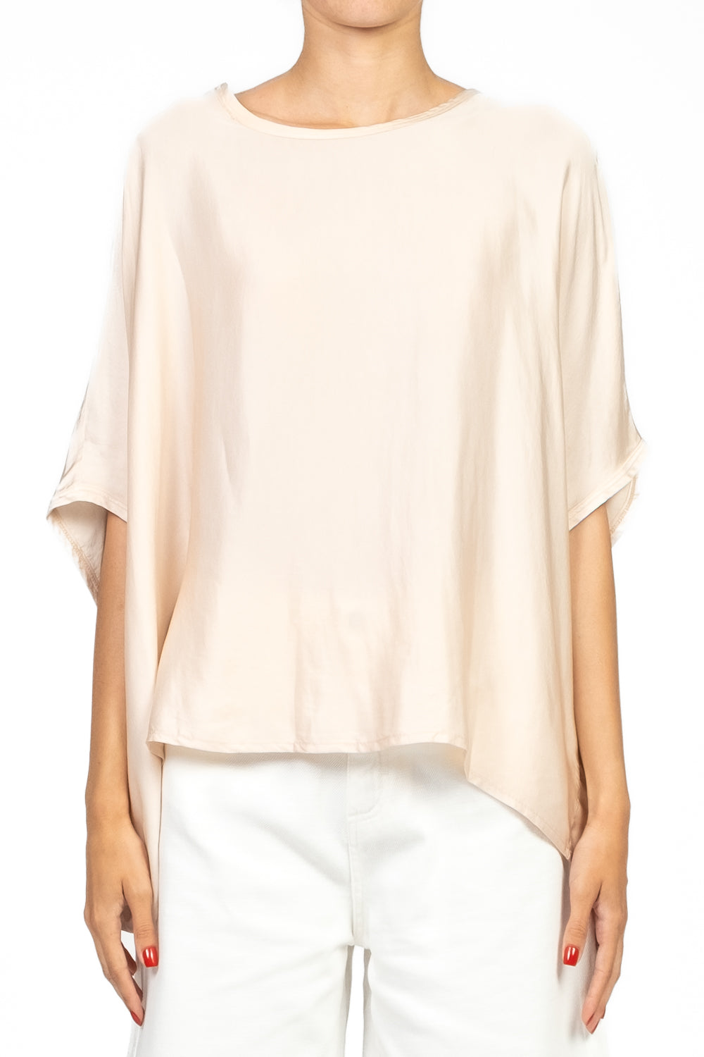 Tensione In - Blusa satin mezza manica Art. FB736B05QPE25