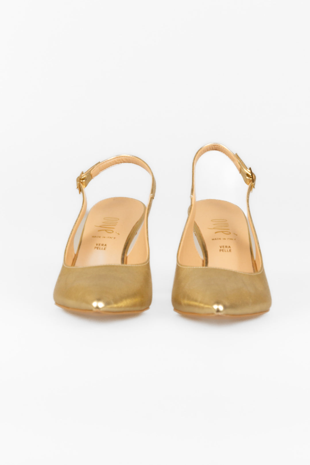 Ovyé - Décolleté sling back laminato Art. LF2164M032CAR