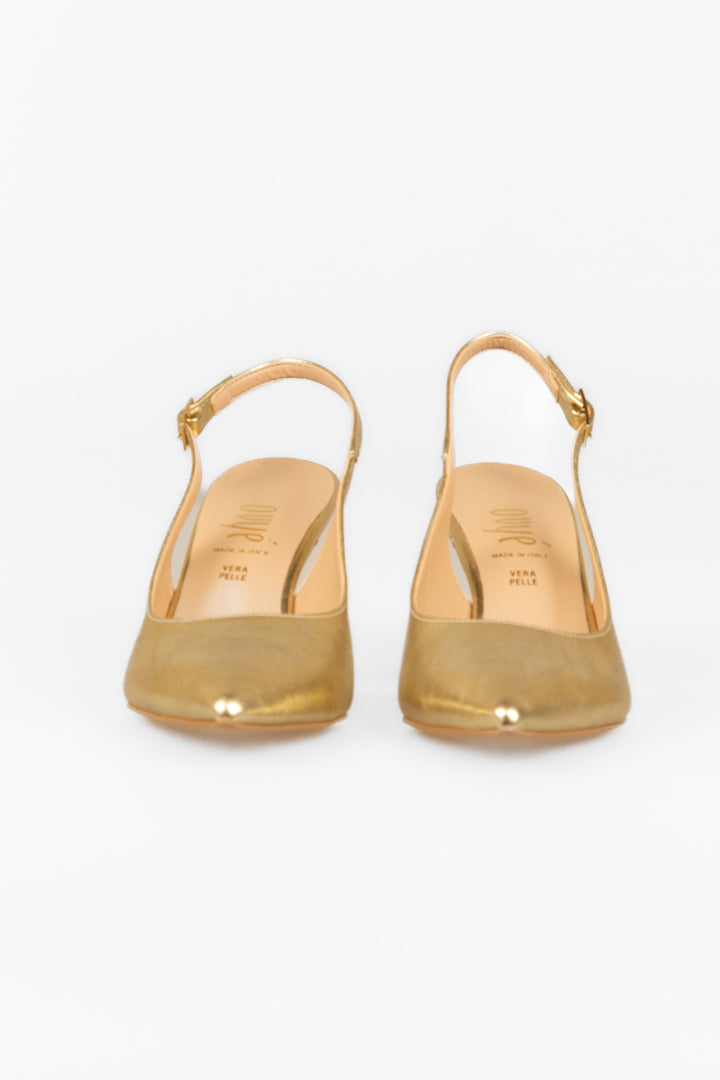 Ovyé - Décolleté sling back laminato Art. LF2164M032CAR