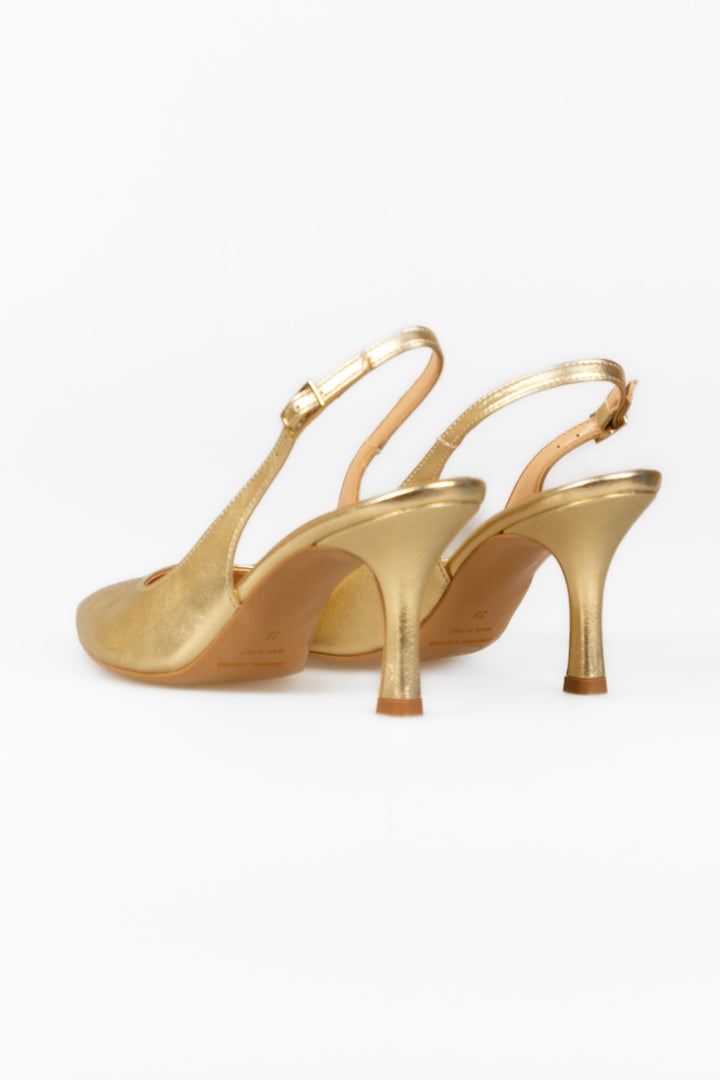 Ovyé - Décolleté sling back laminato Art. LF2164M032CAR
