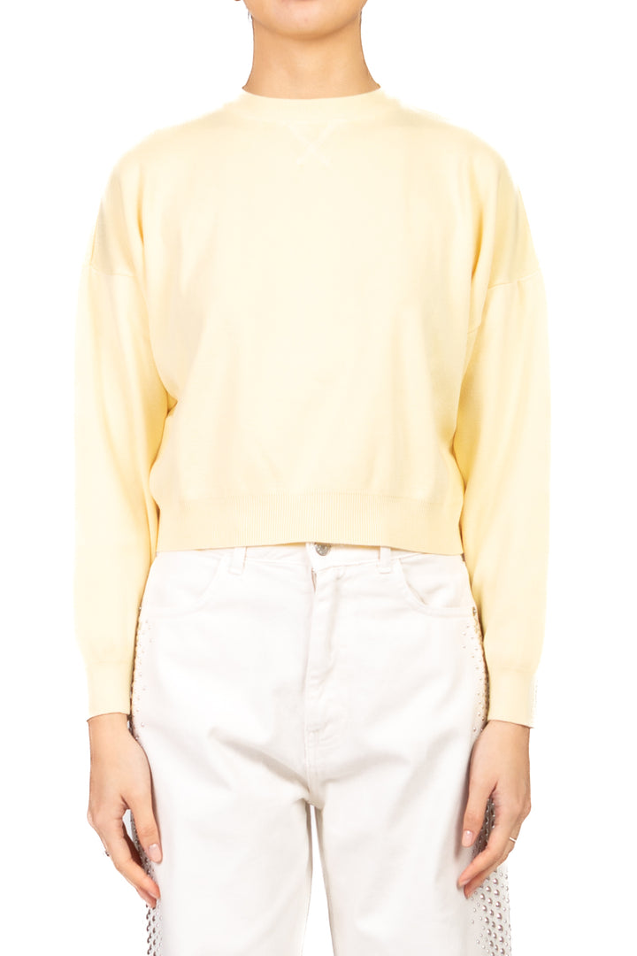 Vicolo - Maglia crop manica lunga Art. 2AB2130